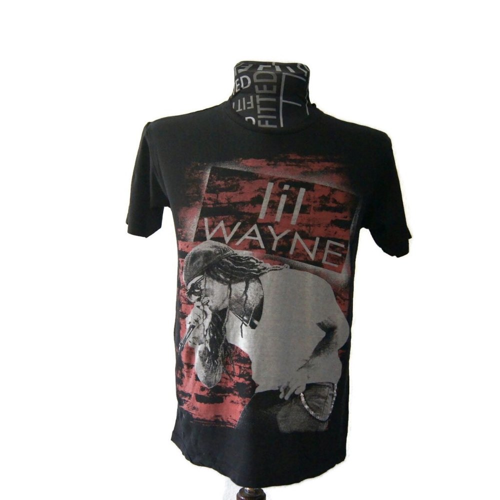 Lil Wayne Graphic T-Shirt - Black
